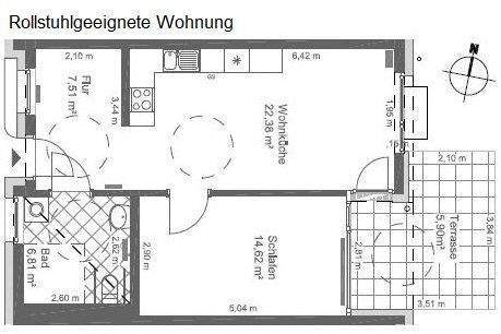 Bild 5 - Etagenwohnung mit 57,20 m&sup2; in Dresden zur Miete
