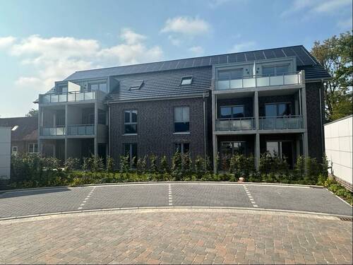 Ansicht Hausrückseite - Etagenwohnung mit 57,30 m&sup2; in Fintel zum Kaufen