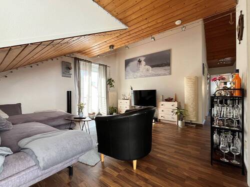 Essbereich mit französischem Balkon - 3 Zimmer Etagenwohnung in Herrenberg