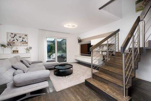 Wohnbereich - 4 Zimmer Doppelhaushälfte zum Kaufen in Hamburg Niendorf