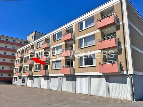 Rückseite des Hauses - 3 Zimmer Etagenwohnung in Westerland