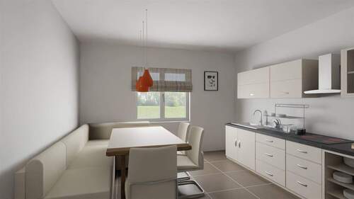 Whg-1 - Küche & Essen - 8 Zimmer Mehrfamilienhaus, Wohnhaus in Alteglofsheim