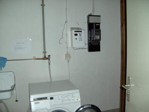 Münzwaschmaschinenraum - 