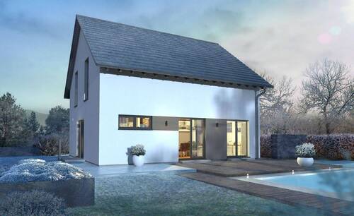 Ansicht Garten Winter - 