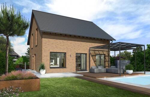 Ansicht Garten Klinker - 