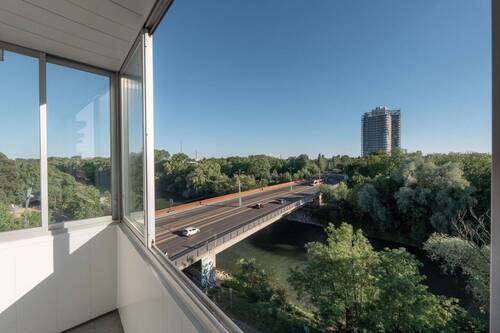 Balkon mit Lechblick - 