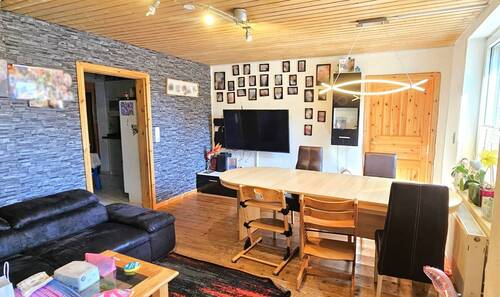 Wohn- und Esszimmer - 4 Zimmer Etagenwohnung in Stockelsdorf