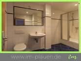 Badezimmer - Plauen-Seehaus: 3-Zimmerwohnung mit Balkon & Stellplatz - 80?m² -