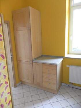Einbauküche Ansicht II - Etagenwohnung mit 36,80 m² in Chemnitz zur Miete