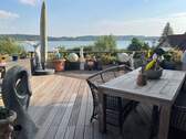 Traumhafte Terrasse mit Bangkirai Holz - 4 Zimmer Etagenwohnung in Scharbeutz