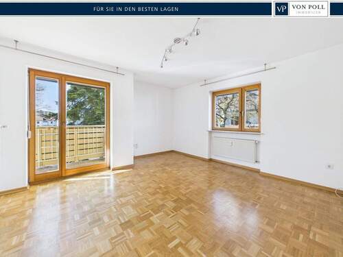 Hausansicht - Gut geschnittene 3,5-Zimmer-Wohnung mit Balkon und Gartenbenutzung in der Bayerwaldsiedlung