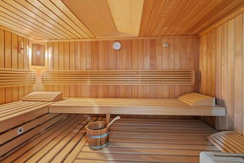 Einsicht in die Sauna - 
