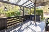 Veranda mit Glasüberdachung - 