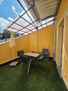 Dachterrasse - Tolle 3 Raum- Wohnung mit Dachterrasse auf dem Markt in Waldheim!