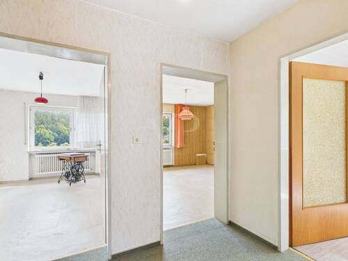 Blick zu den Schlafzimmern - 