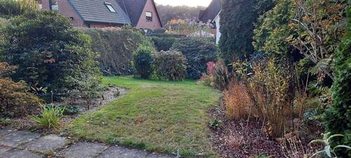 Blick vom Wohnzimmer - Terrasse - Traumhaft den ganzen Nachmittag Sonne!