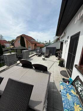 Terrasse - 5 Zimmer Einfamilienhaus in Chemnitz