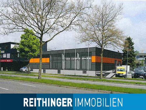 Aussenansicht - Gewerbeobjekt im Gewerbegebiet von Singen-Süd