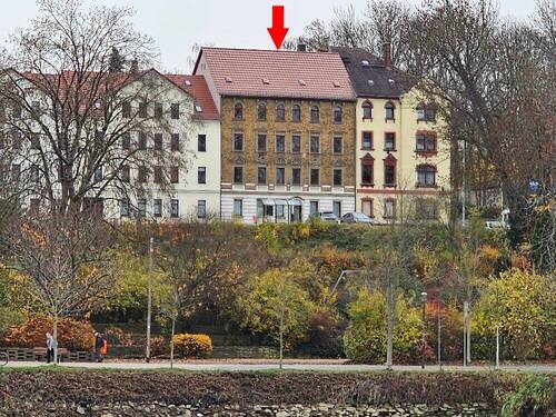 Fassade - Investieren in Altenburg - Mehrfamilienhaus mit Entwicklungspotenzial