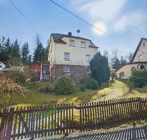 Idyllisch gelegenes 4,5-Zimmer Einfamilienhaus im schönen Erzgebirge - Burkhardtsdorf Kemtau