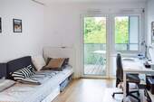 Wohnraum - 1 Zimmer Etagenwohnung in München