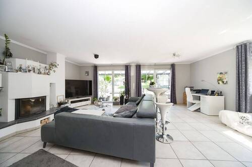 Wohnzimmer EG - 7 Zimmer Mehrfamilienhaus, Wohnhaus zum Kaufen in Dortmund