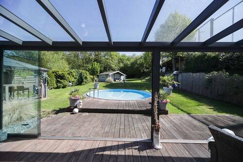 Überdachte Terrasse - Mehrfamilienhaus, Wohnhaus mit 291,00 m&sup2; in Dortmund zum Kaufen