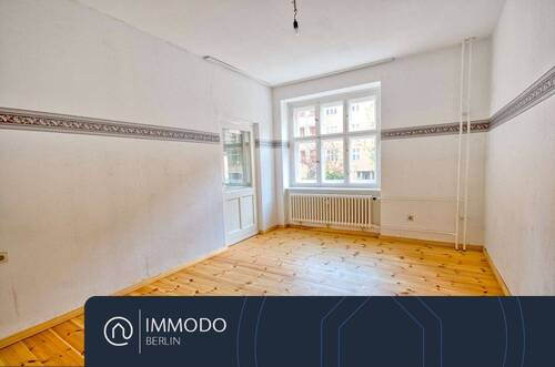 Wohnzimmer - ?? Zuhause im Glück - barrierefreie 3 Zimmer Altbau Wohnung mit Süd Balkon