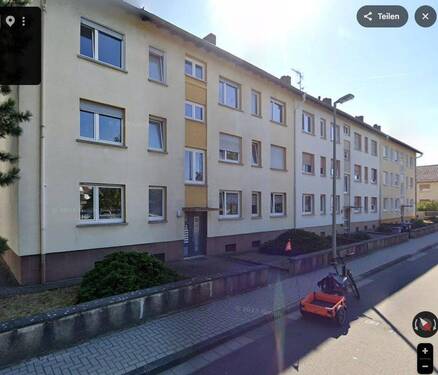 Außenansicht - ?? Bestlage Hochheim: Sanierte 2-Zi.-Whg. mit Balkon, Garten & EBK, Haustiere erlaubt