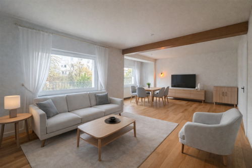 Wohnzimmer - Bestlage trifft Wohnkomfort - Reihenmittelhaus