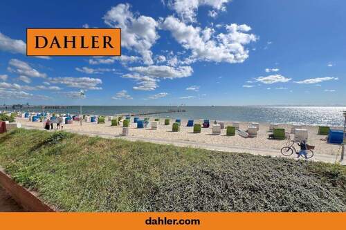 Traumhafter Strand- u. Meerblick - 3 Zimmer Etagenwohnung in Wyk auf Föhr