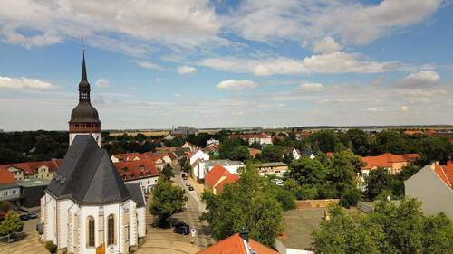 Luftbild Markranstädt - Grundstück in Markranstädt