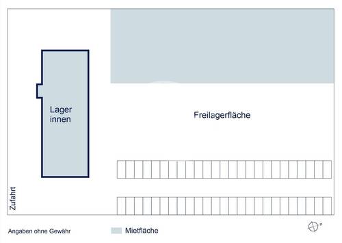 Freilager Lageplan - 