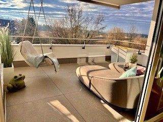 Balkon b.jpg - 4 Zimmer Etagenwohnung zur Miete in Daisendorf