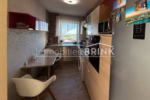 Küche mit wunderschöner Aussicht - 