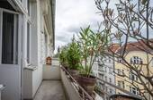 Balkon mit Blick auf den Gustav-Müller-Platz - Etagenwohnung mit 60,00 m&sup2; in Berlin zum Kaufen