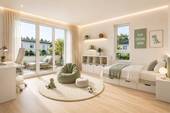 Kinderzimmer mit Balkon 