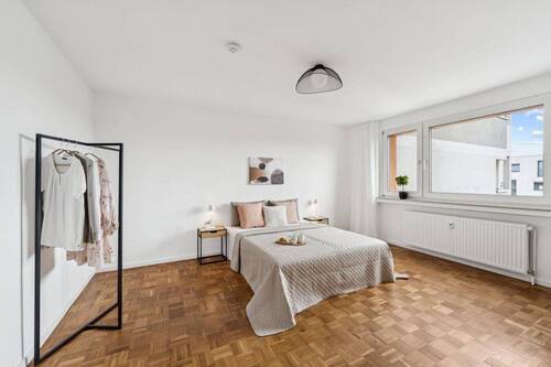 Schlafzimmer - Etagenwohnung mit 78,00 m² in München zum Kaufen