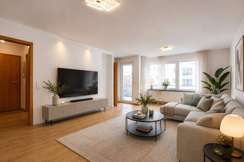 Wohnzimmer visualisiert - 