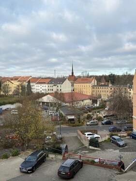 Stadtansicht mit Kirche - 