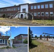 6.473 m² Grundstück mit teilsan. Bestandsgebäuden (ca. 1.922 m² BGF) - gewerbl. Wohnen, Büro, gr. Einzel-Garagen, ca. 60 SP - Laußig