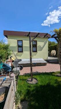 Seitenansicht Keller - Grundstück in Niemtsch