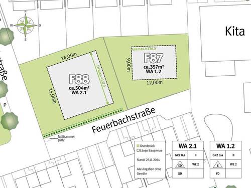 Leverkusen - Zuckerberg BGS - LP F87-F88 - Grundstück in Leverkusen