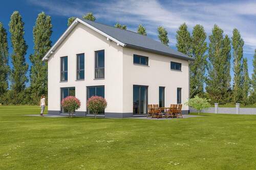 Rück- und Seitenansicht - 6 Zimmer Einfamilienhaus zum Kaufen in Hasborn