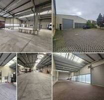 Warmlagerhalle im Gewerbegebiet Wachau - gr. elektr. Rolltor, ca. 12 SP mgl. - Markkleeberg