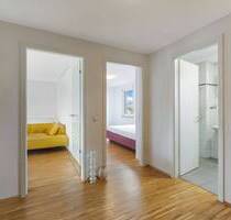 Lichtdurchflutete 2 Zimmer Wohnung mit Dachterrasse und Tiefgaragenstellplatz nahe Florapark in Bilk - Düsseldorf