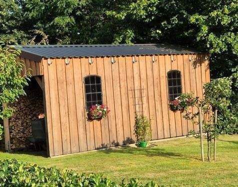 Holzschober - 