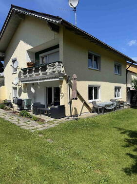 Sicht Wohnung vom Garten aus - 
