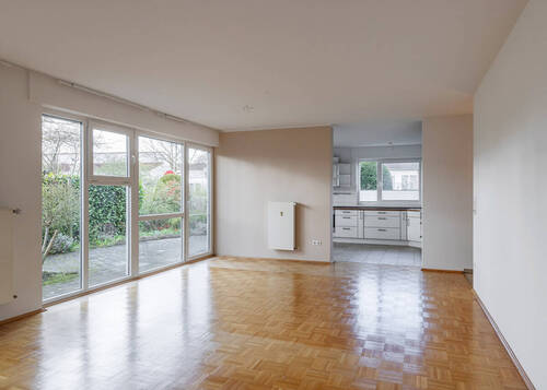 Wohnzimmer - Etagenwohnung mit 112,00 m&sup2; in Münster zum Kaufen