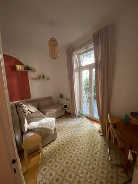 Bild 1 - Ruhige Terrassenwohnung in klassischem Altbau in Eppendorf